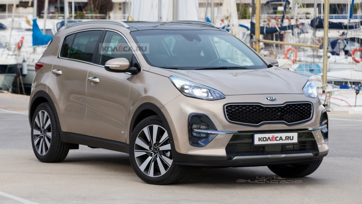 Обновлённый кроссовер KIA Sportage