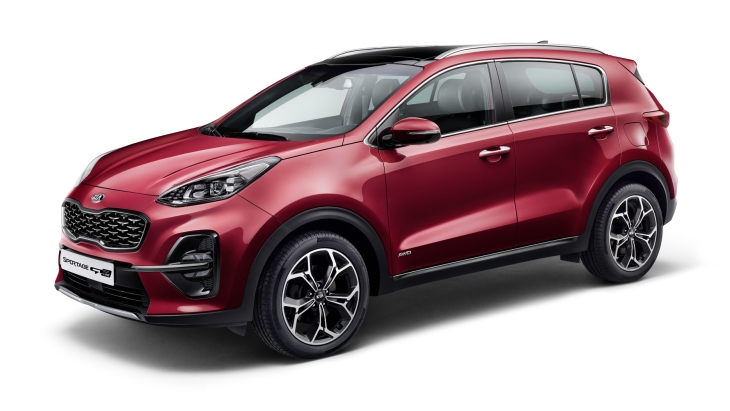 Обновлённый кроссовер KIA Sportage GT Line 2019 модельного года