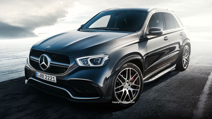 Независимый рендер нового внедорожника Mercedes-Benz GLE