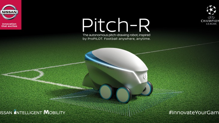 Автономный робот Nissan Pitch-R
