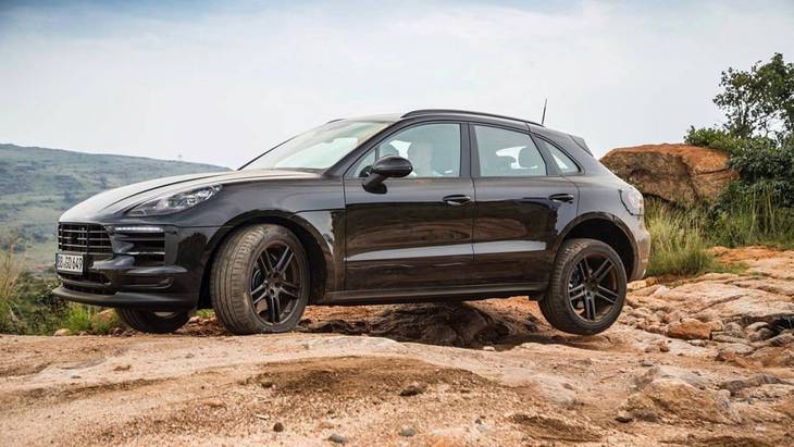 Porsche Macan на тестах в Южной Африке