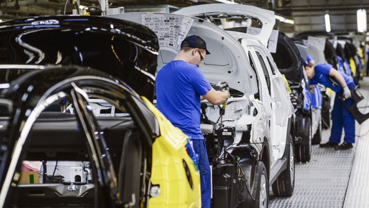 Общегодовой рост автомобильной промышленности составляет уже более 15%
