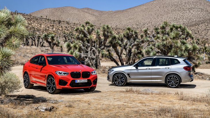 BMW X4 M и BMW X3 M