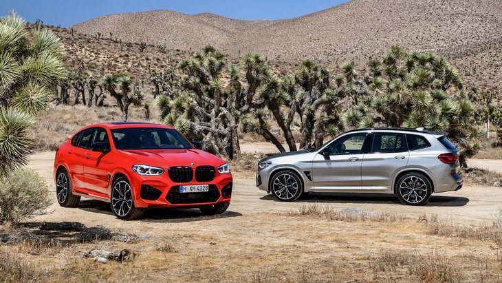 BMW X4 M и BMW X3 M