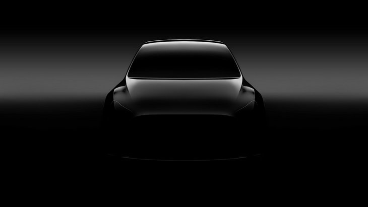 Tesla Model Y тизер