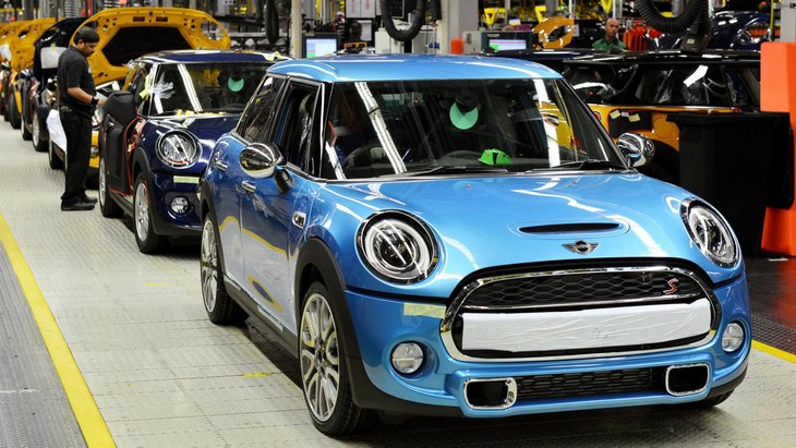 Завод Mini в Оксфорде Завод Mini в Оксфорде