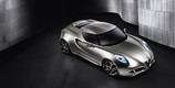 прототип Alfa Romeo 4C в цвете «Жидкий металл»
