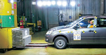 Краш-тест Lada Granta