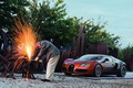 Bugatti Veyron Grand Sport Bernar Venet