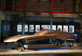 Jaguar E-Type sculpture