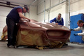 Jaguar E-Type sculpture