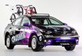 Toyota Corolla Crusher, подготовленная канадским BMX-райдером Дрю Безансоном и американским производителем аудиопродукции для любителей экстремальных видов спорта Skullcandy