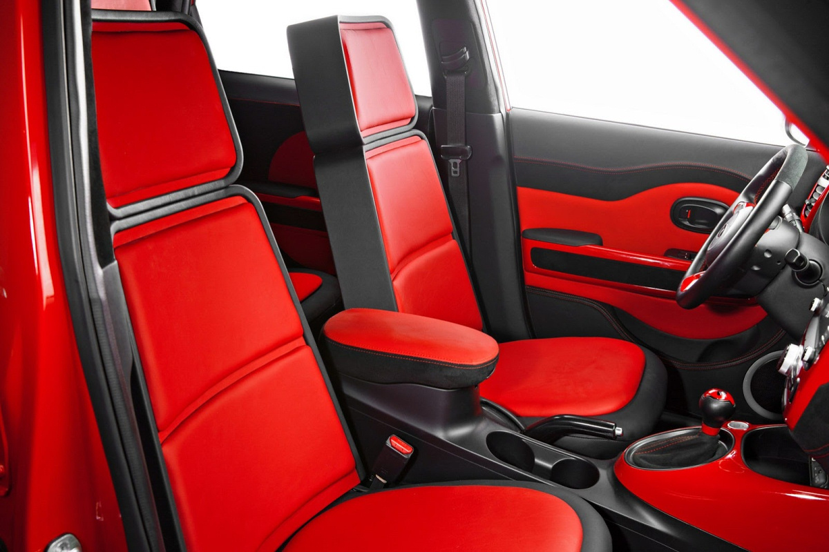 Kia Soul Red Tuning
