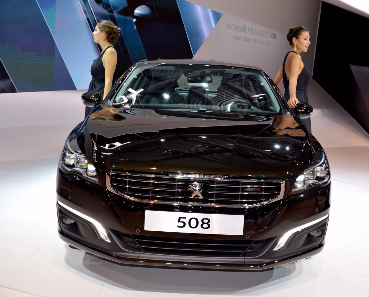 мировая премьера peugeot в москве 2014