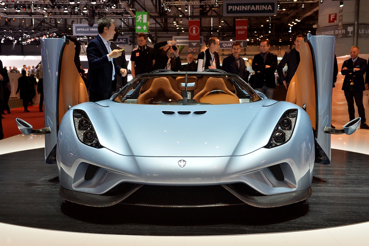 Koenigsegg Regera 1500 л с гибрид