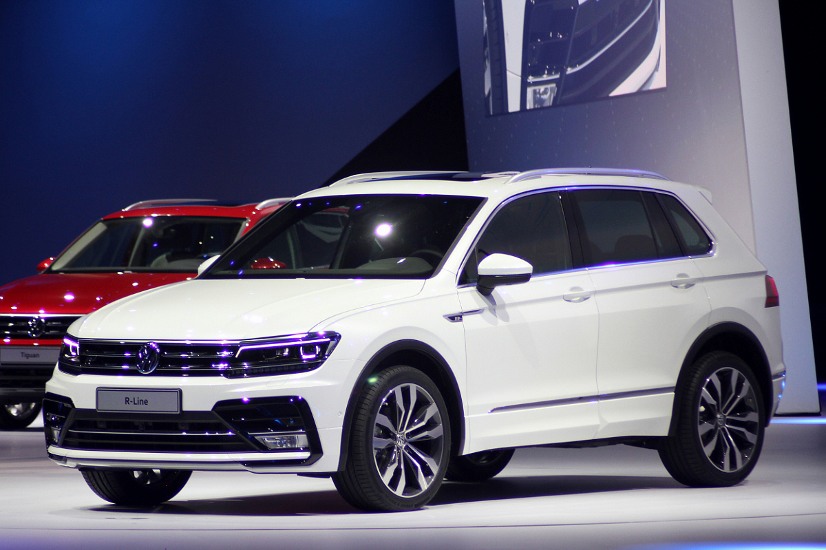 VW Tiguan r line 2016