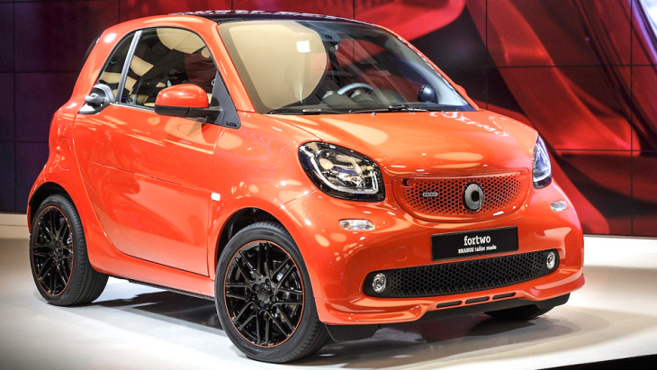 Smart 453 Fortwo рыжий