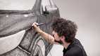 Nissan Qashqai Black Edition sculpture