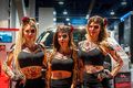 Девушки тюнинг-шоу SEMA-2017