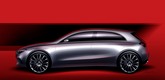 Хэтчбек Mercedes-Benz A-Class нового поколения