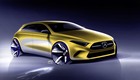 Хэтчбек Mercedes-Benz A-Class нового поколения