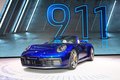 Кабриолет Porsche 911 на автосалоне в Женеве