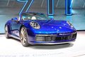 Кабриолет Porsche 911 на автосалоне в Женеве