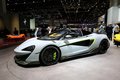 Суперкар McLaren 600LT Spider на автосалоне в Женеве